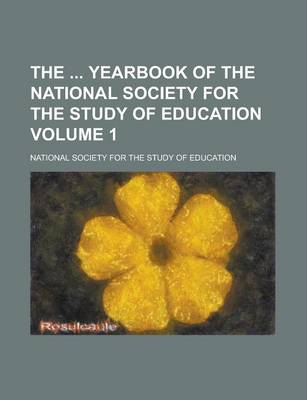 Book cover for The Yearbook of the National Society for the Study of Education Volume 1