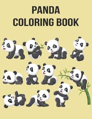 Book cover for Panda Coloring Book