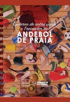 Book cover for Caderno de notas para o Treinador de Andebol de Praia