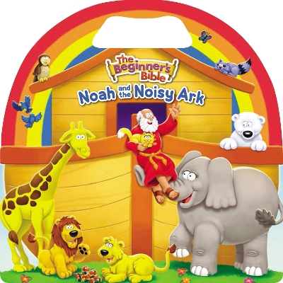 Book cover for The Beginner's Bible Noah and the Noisy Ark