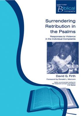 Book cover for Surrendering Retribution in the Psalms