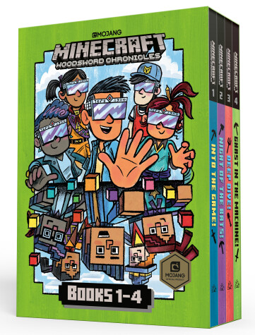 Book cover for Minecraft Woodsword Chronicles Box Set Books 1-4 (Minecraft)