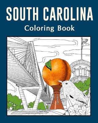 Book cover for South Carolina Coloring Book