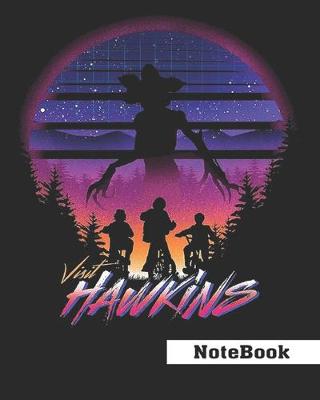 Book cover for Visit Hawkins NoteBook