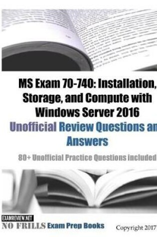 Cover of MS Exam 70-740