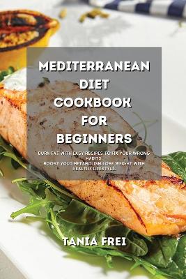 Book cover for Mediterranean Diet Cookbook for Beginners