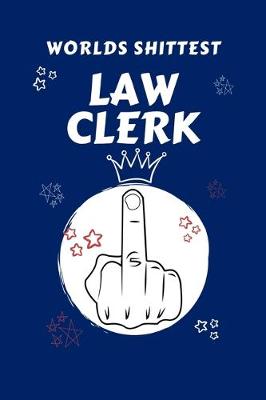 Book cover for Worlds Shittest Law Clerk