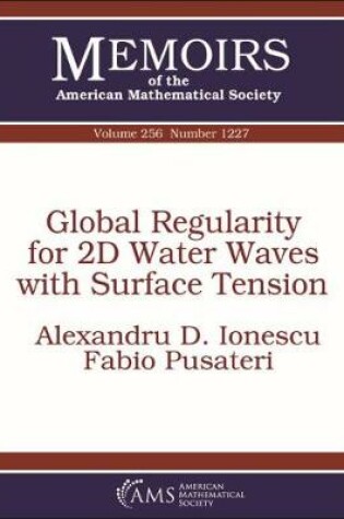 Cover of Global Regularity for 2D Water Waves with Surface Tension