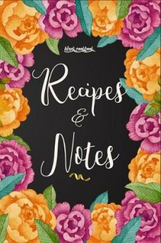 Cover of Blank Cookbook Recipes & Notes