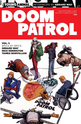 Book cover for Doom Patrol Vol. 1: Brick by Brick
