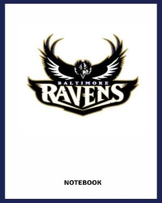 Book cover for Baltimore Ravens Notebook