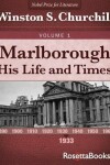 Book cover for Marlborough: His Life and Times, 1933