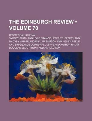 Book cover for The Edinburgh Review (Volume 70); Or Critical Journal