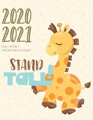 Book cover for Daily Planner 2020-2021 Giraffe 15 Months Gratitude Hourly Appointment Calendar