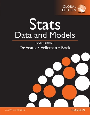 Book cover for MyStatLab -- Access Card -- for Stats: Data and Models, Global Edition