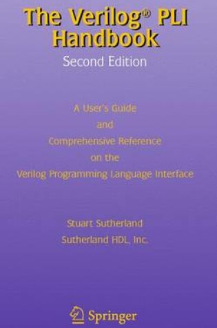Cover of The Verilog PLI Handbook