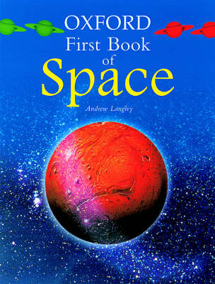 Book cover for The Oxford First Book of Space