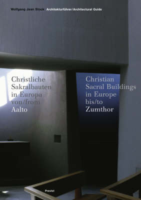 Cover of Architectural Guide to Christian Sacred Buildings in Europe Since 1950