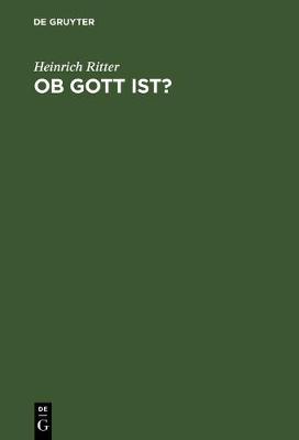 Book cover for OB Gott Ist?