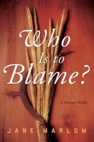 Cover of Who Is to Blame?