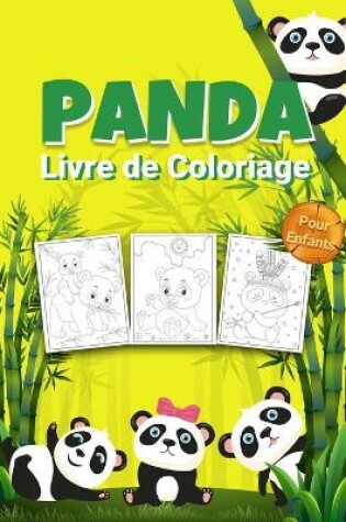 Cover of Panda Livre de Coloriage pour Enfants