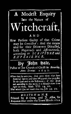 Book cover for Modest Enquiry Into the Nature of Witchcraft