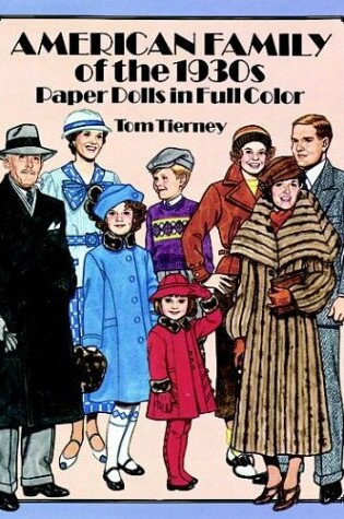 Cover of American Family of the 1930s Paper Dolls in Full Colour