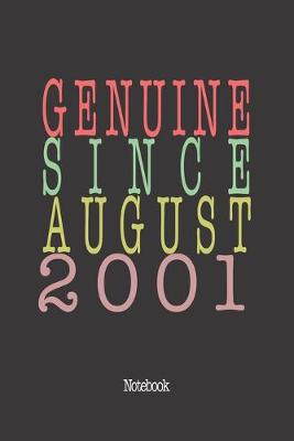 Book cover for Genuine Since August 2001