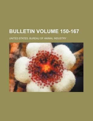 Book cover for Bulletin Volume 150-167