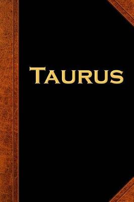 Cover of 2019 Daily Planner Taurus Zodiac Horoscope Vintage 384 Pages