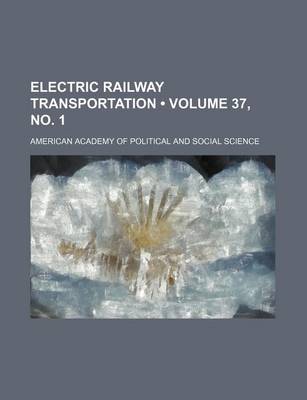 Book cover for Electric Railway Transportation