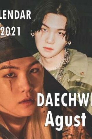 Cover of calendar 2021 DAECHWITA Agust D