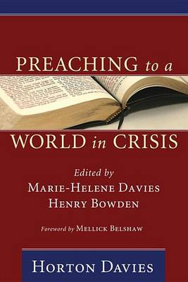 Book cover for Preaching to a World in Crisis