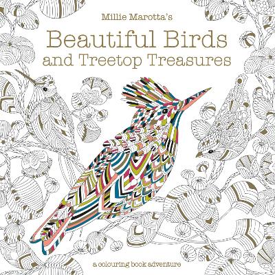 Book cover for Millie Marotta's Beautiful Birds and Treetop Treasures