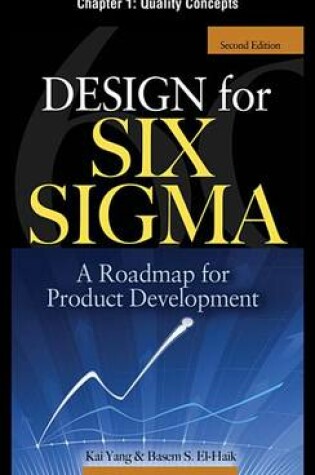 Cover of Design for Six SIGMA, Chapter 1 - Quality Concepts