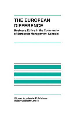 Book cover for The European Difference