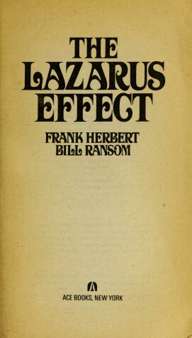 Book cover for The Lazarus Effect