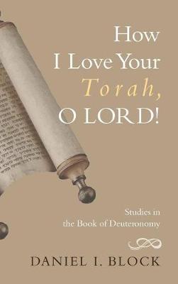 Book cover for How I Love Your Torah, O LORD!