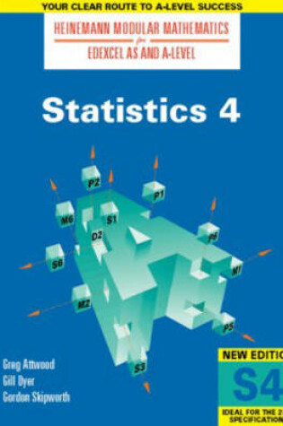 Cover of Heinemann Modular Maths For Edexcel AS/A Level Statistics 4 (S4)