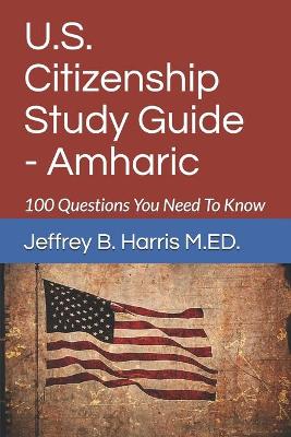 Book cover for U.S. Citizenship Study Guide - Amharic