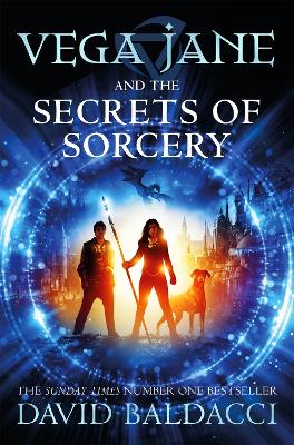Book cover for Vega Jane and the Secrets of Sorcery