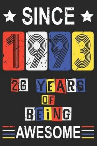 Cover of 1993 26 Years Of Being Awesome