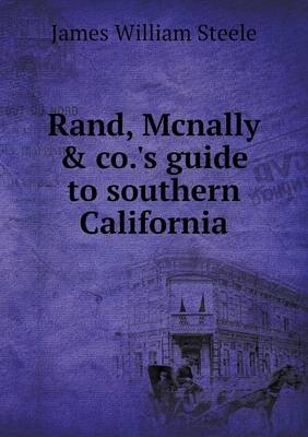 Book cover for Rand, Mcnally & co.'s guide to southern California