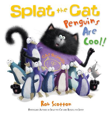 Cover of Splat the Cat - Penguins are Cool!