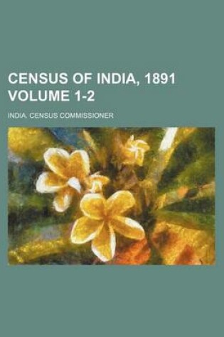 Cover of Census of India, 1891 Volume 1-2