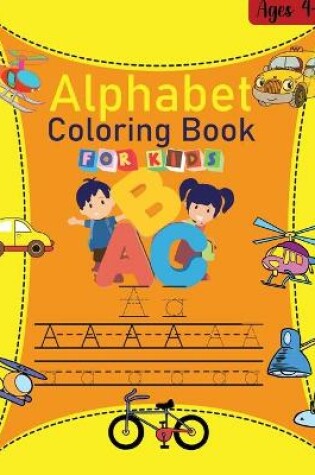 Cover of Alphabet coloring book for kids