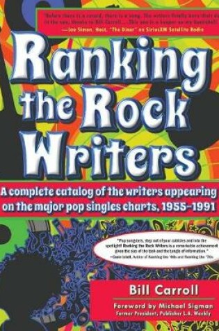 Cover of Ranking the Rock Writers