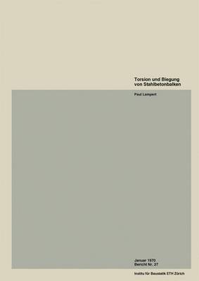 Book cover for Torsion Und Biegung Von Stahlbetonbalken