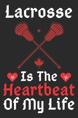 Book cover for Lacrosse Is The Heartbeat Of My Life