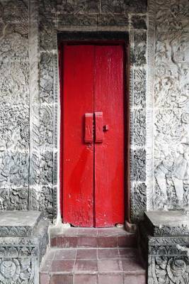 Book cover for Old Balinese Wood Door in Sanur Bali Journal